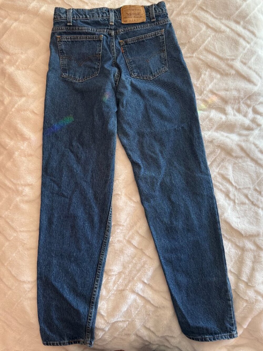 Levi’s 550 Jeans 32x34 Relaxed Fit Tapered Leg Vintage Denim Made in USA